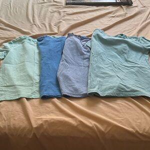 Jumping Beans Kids Short Sleeve Tees - Green, Blue, Light Blue